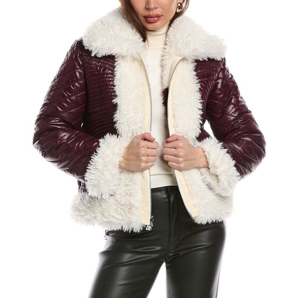 Perfect Moment Womens Reversible Jacket, Red - Picture 4 of 5